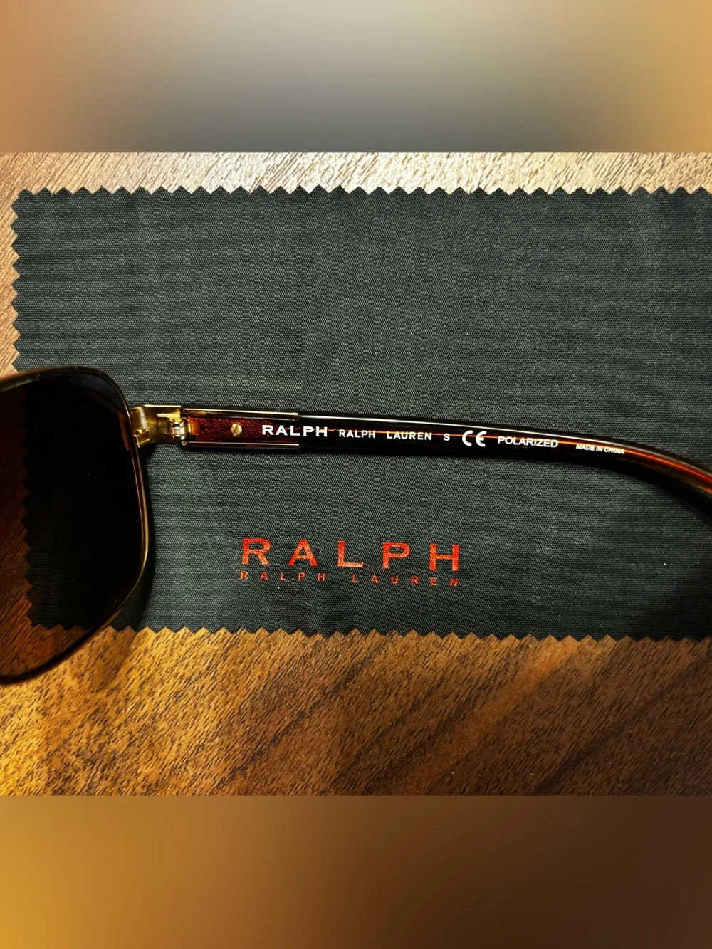 Ralph by Ralph Lauren Sunglasses RA4119 3211T5 Gold-Havana/Brown Polarized